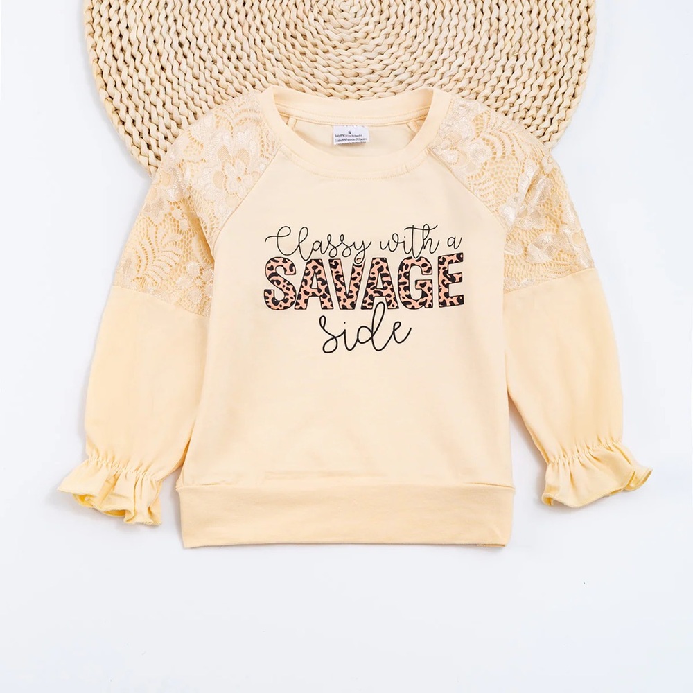 Okie and Lou Girls Sweatshirt